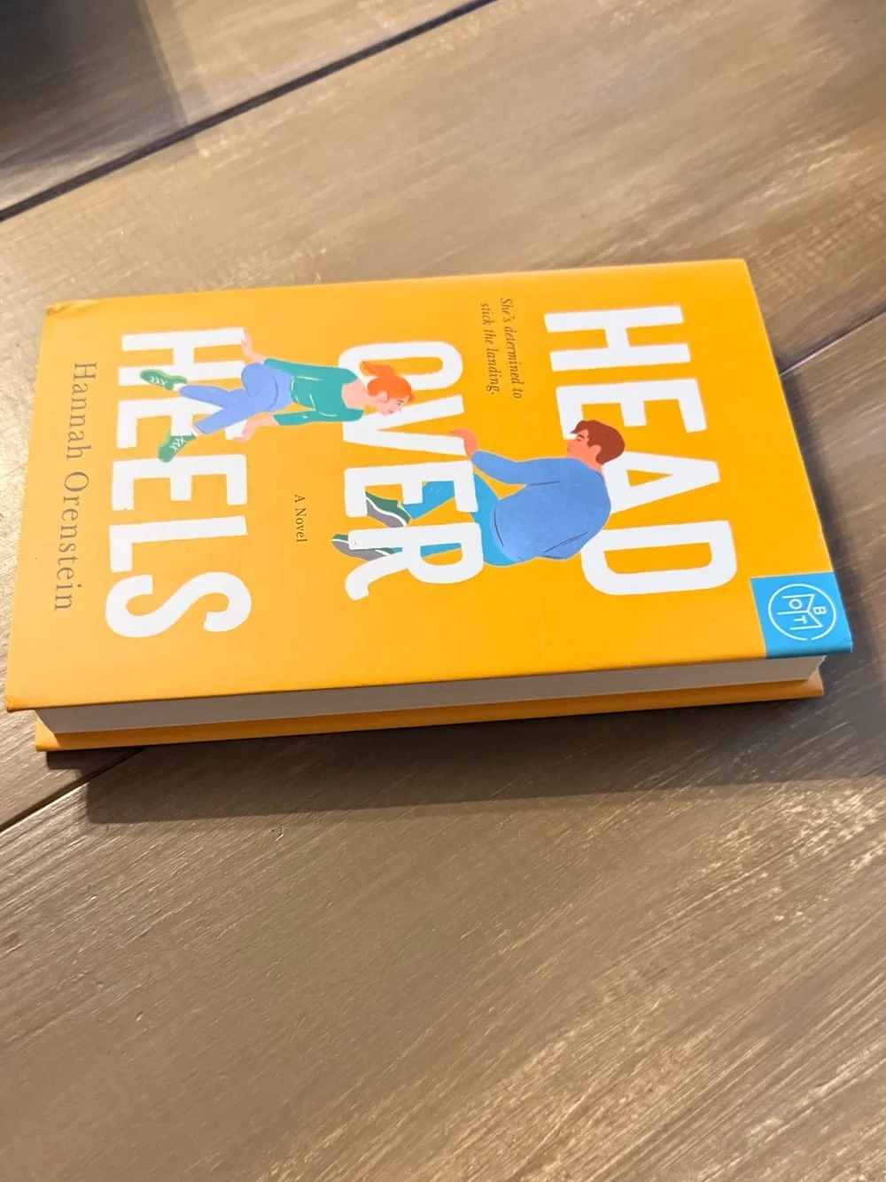 Head Over Heels by Hannah‎ Orenstein Hardcover Novel Women’s Fiction Romance